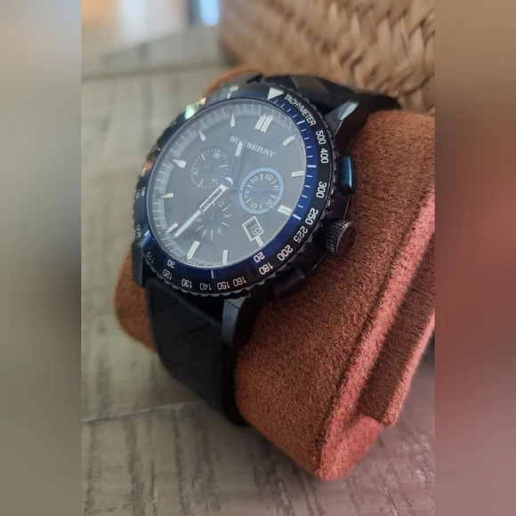 Burberry Black Chronograph Watch